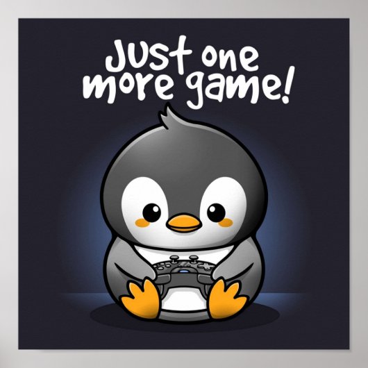 もう1ゲームだけペンギン ポスター (正面)