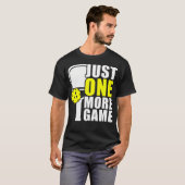 もう1ゲームだけ面白いピックルボール Tシャツ (正面フル)
