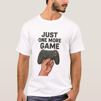 🎮もう1ゲームのみ – Gaming Controller Art Tシャツ