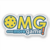 もう1ゲームのピックボール シール (正面)