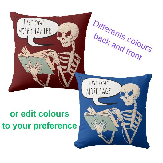 もう1ページのブックリーダーの本の恋人 クッション