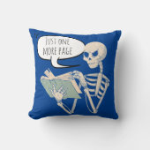 もう1ページのブックリーダーの本の恋人 クッション (正面)