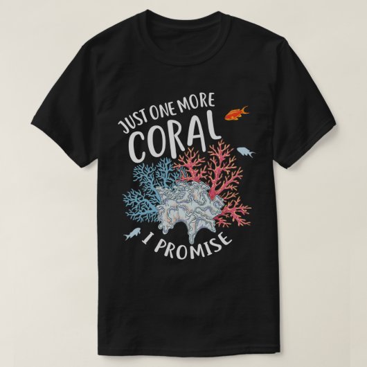 もう1匹のサンゴ2 Tシャツ (デザイン正面)