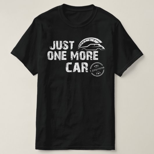 もう1台だけ約束する車 Tシャツ (デザイン正面)