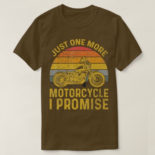 もう1台のバイクを約束する Tシャツ (デザイン正面)