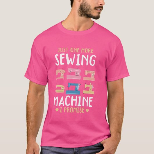 もう1台の裁縫マシンを約束おもしろい- Sew Tシャツ (正面)