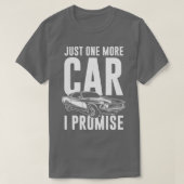 もう1台の車で約束する車の男 Tシャツ (デザイン正面)