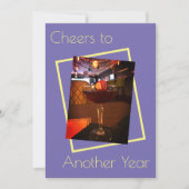 もう1年おめでとうパーティー招待状 招待状 (正面)