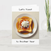 もう1年に乾杯 | ハッピーアニバーサリー カード (正面)
