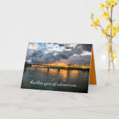 もう1年の冒険誕生日カード カード (黄色い花)