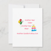 もう1年も年上の人は、次の年も賢い。 シーズンカード (正面)