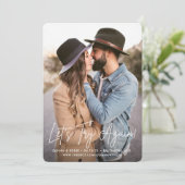 もう1度トライしてみよう 延期のお知らせカード 招待状 (スタンド正面)