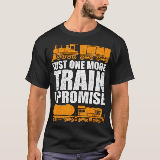 もう1本だけ、約束の模型鉄道 Tシャツ (正面)
