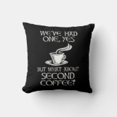 もう1杯、Yes、2杯目は？ クッション (正面)