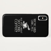 もう1杯、Yes、2杯目は? Case-Mate iPhoneケース (裏面(横))