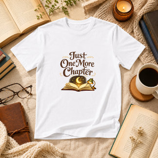 もう1章だけ 本のユーモア Tシャツ