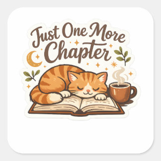 もう1章だけ 猫 読書 ステッカー