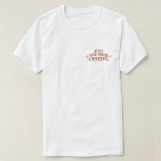 もう1章だけ 読書好きへのプレゼントにぴったりな本好きグッズ Tシャツ
