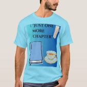 もう1章だけ 読書家のための名言 Tシャツ (正面)
