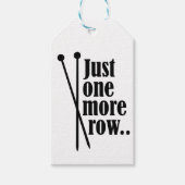 もう1行だけ –  ギフトタグ (正面)