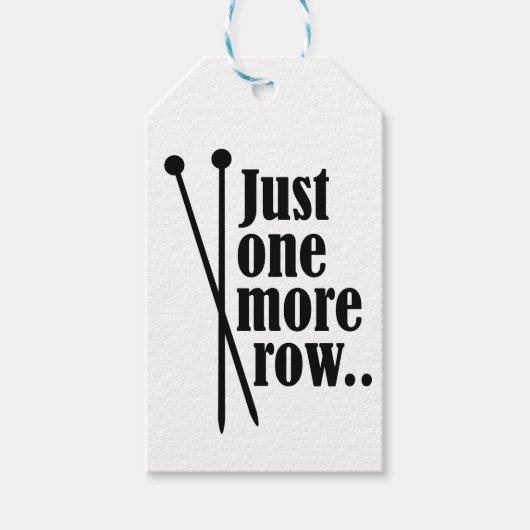 もう1行だけ –  ギフトタグ (正面)