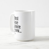 もう1行だけ –  コーヒーマグカップ (正面左)