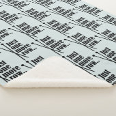 もう1行だけ –  シェルパブランケット (3/4)