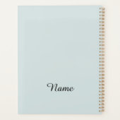 もう1行だけ –  プランナー手帳 (裏面)