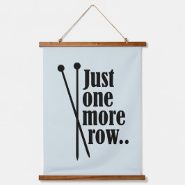 もう1行だけ –  吊り下げ型タペストリー