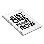 もう1行だけ |編み物ニットギフト ノートブック (右側)