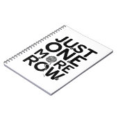 もう1行だけ |編み物ニットギフト ノートブック (左側)