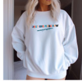 もう1行編み針編みスウェットシャツギフト スウェットシャツ