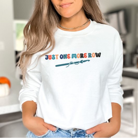 もう1行編み針編みスウェットシャツギフト スウェットシャツ