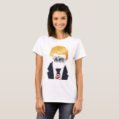 もうtシャツをおもしろい切り落とさない tシャツ (正面フル)