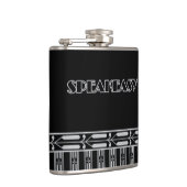 もぐり酒場のヴィンテージのフラスコ フラスク (右)