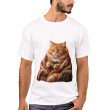もこもこコーヒー猫Tシャツ