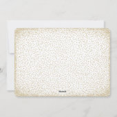 もこもこ | ホリデー フォト カード (裏面)