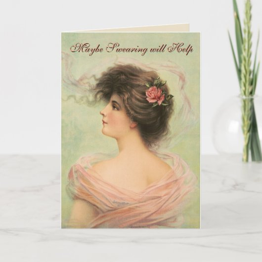 もしかしたら罵り続けることが、あの空白を埋める助けになるのかもしれない カード (正面)