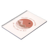 もしかしたら、あなたは赤面ピンクのクリスチャンに生まれたのかもしれない ノートブック (左側)