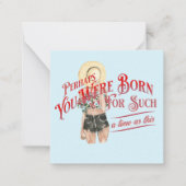 もしかし生まれてノーテカード ノートカード (正面)