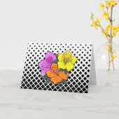 もしかわいらしはかわいらしあなたは カード (黄色い花)