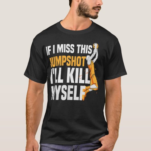 もしこ恋しく思の飛び込みは自殺だ Tシャツ (正面)