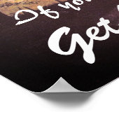 「もしつまずいて戻れ」 ポスター (角)