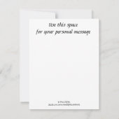 もしで想像きる…...ことわざ色スケッチ  ノートカード (裏面)