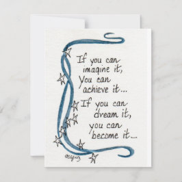 もしで想像きる…...ことわざ色スケッチ  ノートカード