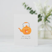 もしもしあなたはお茶を探してる？ ポストカード (スタンド正面)