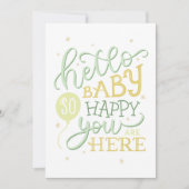 もしもしベビーでとても嬉しいね。新生児誕生 (正面)