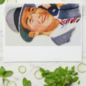 もしもしメイベル?トニーだ。 キッチンタオル (折り畳み)