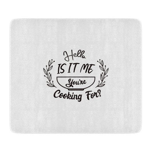 もしもし私はあなたは料理なの? カッティングボード (正面)