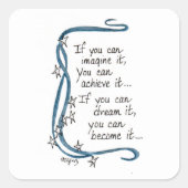 もしよ想像..... スクエアシール (正面)